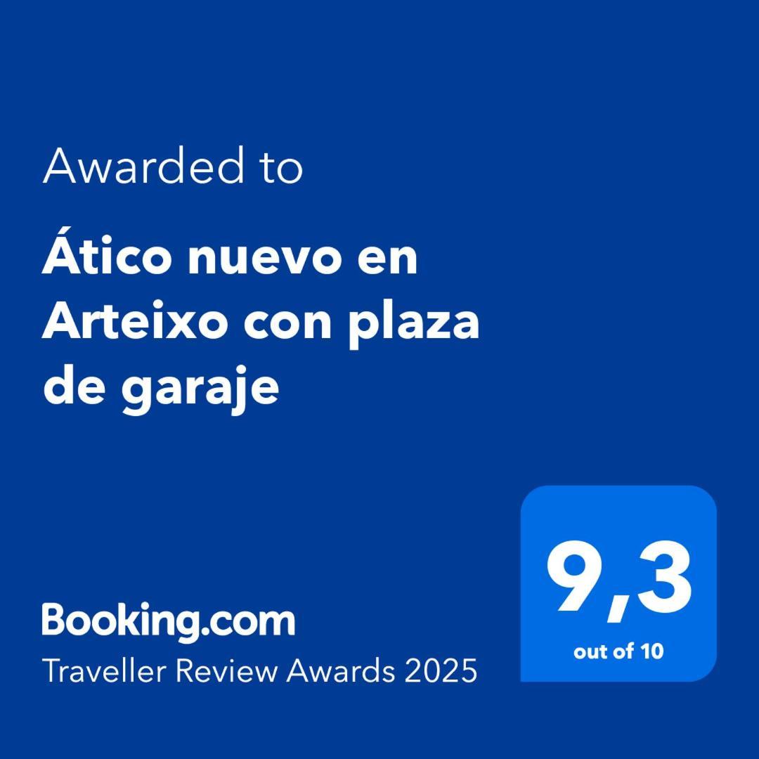 Atico Nuevo En Arteixo Con Plaza De Garaje Lägenhet Exteriör bild